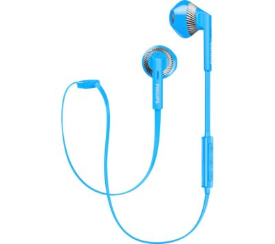 PHILIPS SHB5250BL Wireless Bluetooth Headphones - Blue